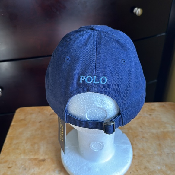 New, authentic cotton Polo Ralph Lauren adjustable cap OSFA NWT - Picture 3 of 7